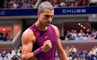 US Open: Alcaraz revela motivo inusitado para raspar o cabelo; veja