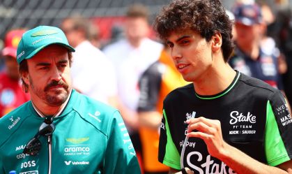 Fernando Alonso e Gabriel Bortoleto juntos