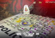 Adolescente é apreendida por transportar 17kg de haxixe em ônibus de SP