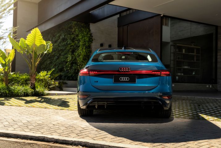 Audi A6 Sportback e-tron 2025: sedã elétrico chega com muita tecnologia ao Brasil • Divulgação
