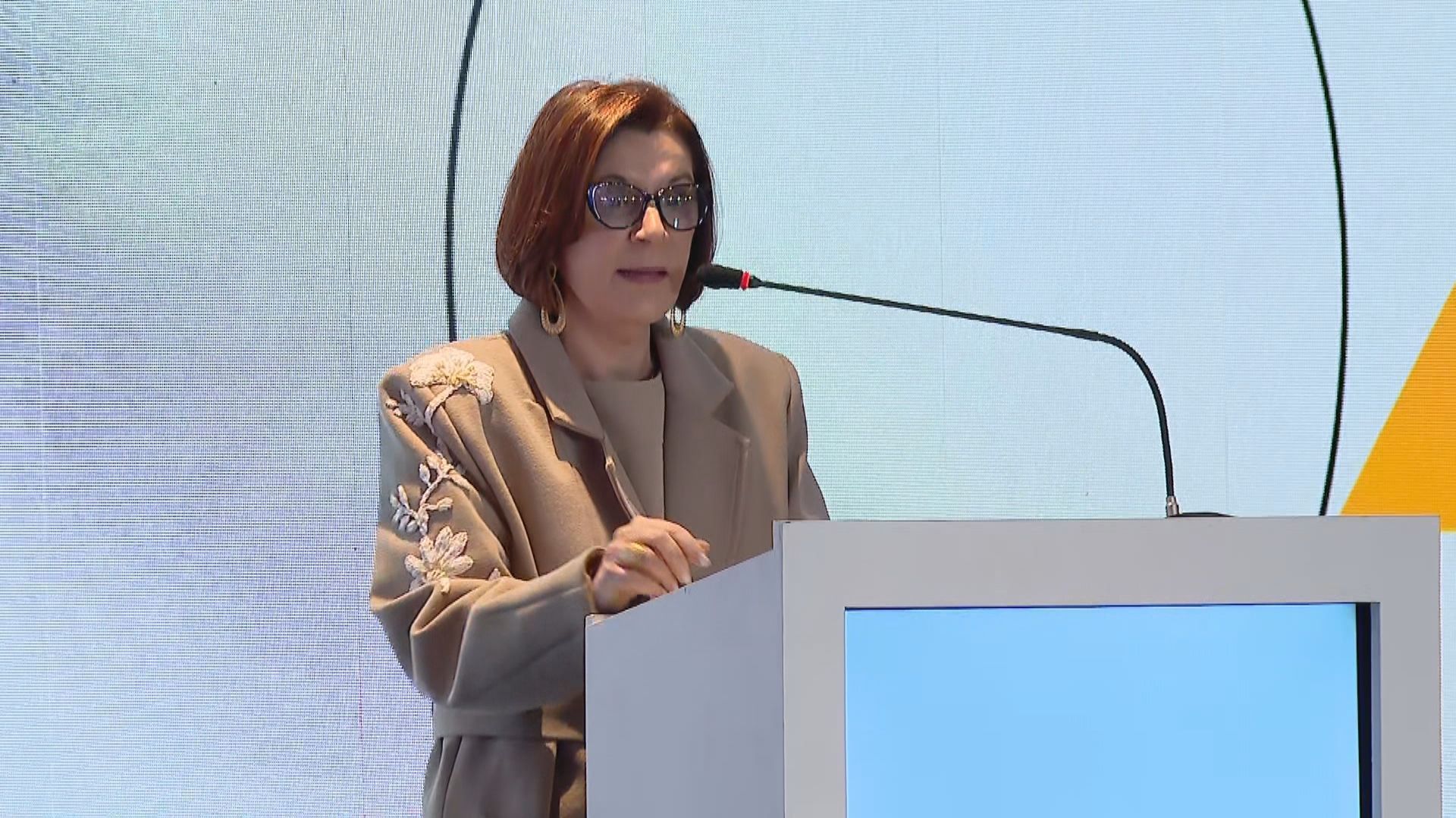 Presidente eleito do Superior Tribunal Militar (STM), Maria Elizabeth Rocha, durante o Seminário Internacional de Ciências Criminais, em São Paulo, 29 de agosto de 2025