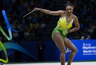 Ginástica Rítmica: Babi Domingos tem melhor resultado do Brasil em Mundiais