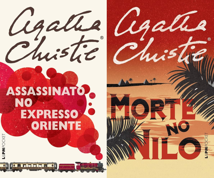 "Assassinato no Expresso Oriente" e "Morte no Nilo" • Reprodução