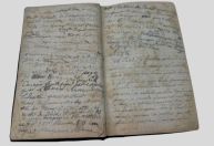 Cadernos de viagem de D. Pedro II passam por restauração no Museu Imperial