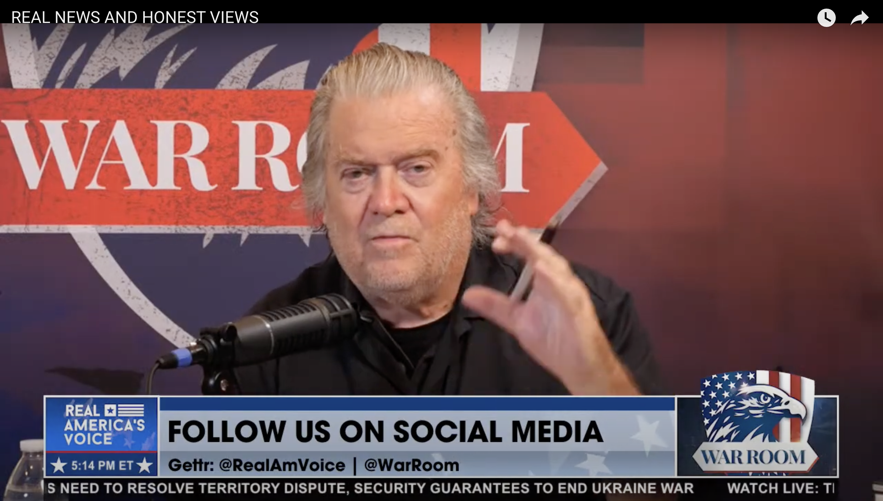 Steve Bannon, ex-estrategista de Donald Trump