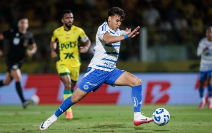Kaio Jorge durante jogo polêmico entre Mirassol e Cruzeiro