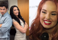 Joe Jonas e Demi Lovato recriam meme de estrela do Disney Channel