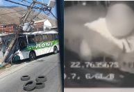 Vídeo: Motorista de ônibus é agredido durante tentativa de assalto no RJ