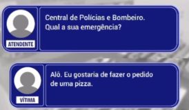 Mulher finge pedir pizza em ligação com PM para denunciar violência na BA