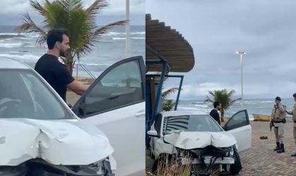 Motorista com sinais de embriaguez atropela atleta na orla de Salvador