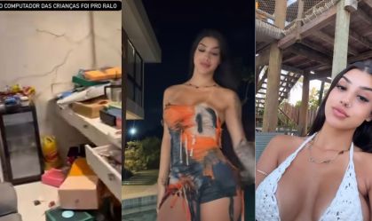 Bia Miranda mostra casa e faz dancinha após operação policial