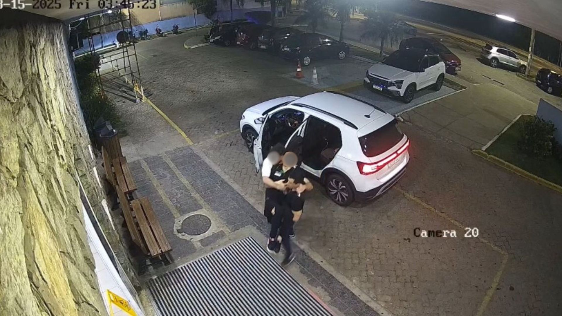Turista baleado