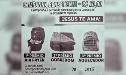 Quadrilha usava imagem de crianças com deficiência para vender rifas falsas