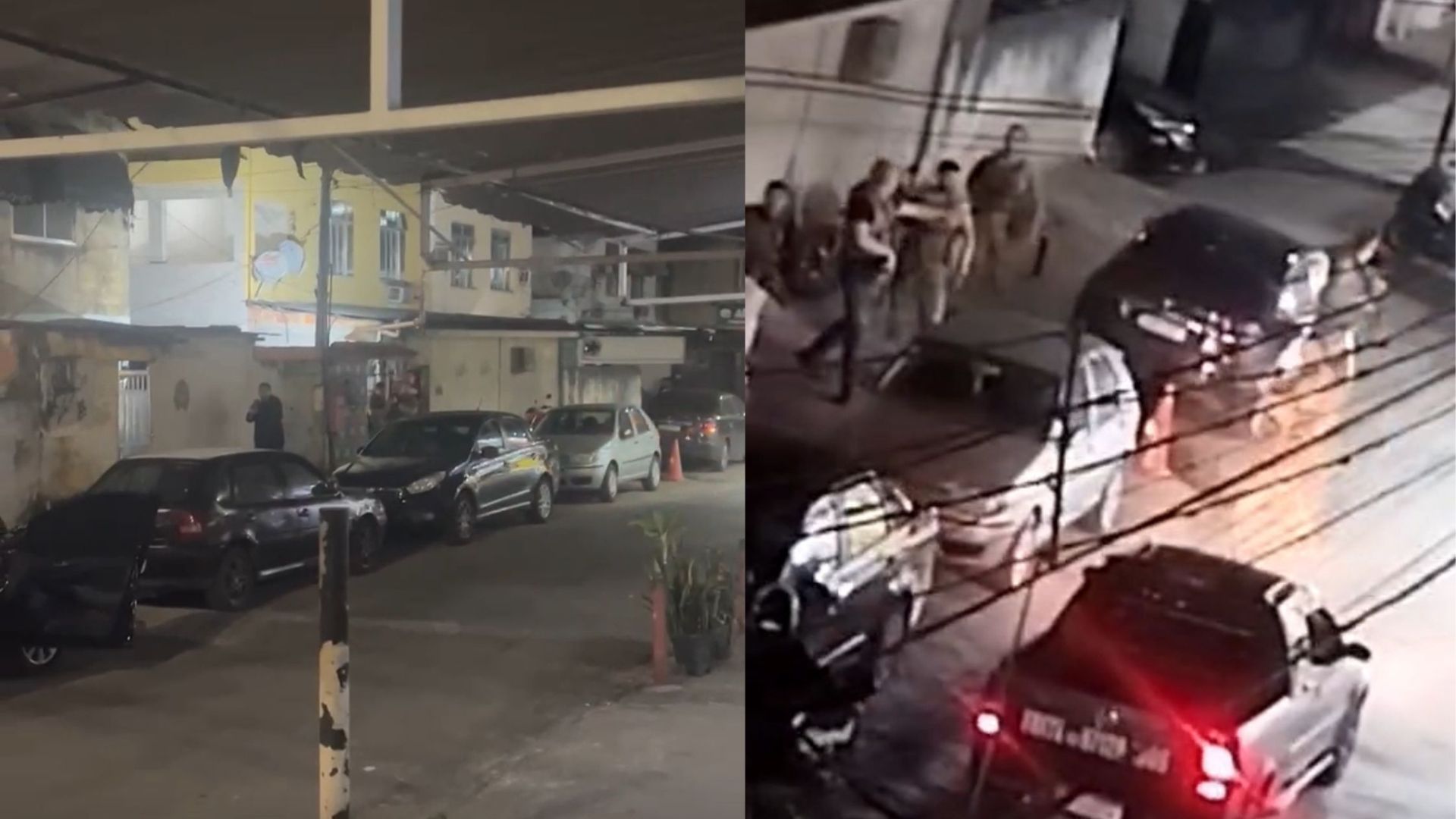 Agentes da Polícia Civil realizaram operação na Cidade de Deus e houve confronto com suspeitos • Reprodução - Redes Sociais