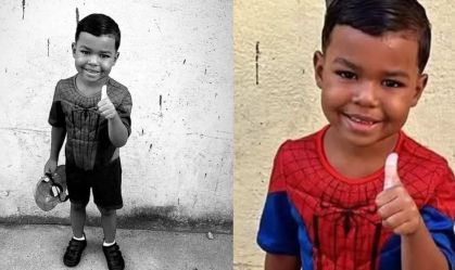 Família se despede de menino de 5 anos baleado na Baixada Fluminense