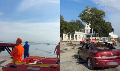 Corpo é encontrado na Baía de Guanabara, no Centro do Rio