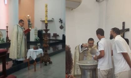Família denuncia discriminação de padre em batizado no Leblon