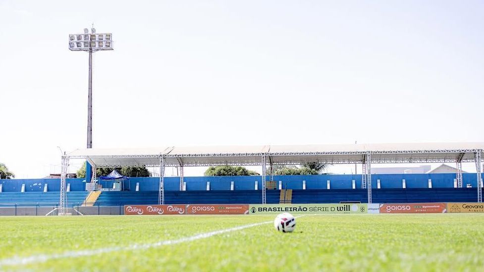 Divino Garcia Rosa momento antes de partida pela Série D