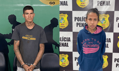Casal é preso por extorquir idosos com divulgação de fotos intimas em GO