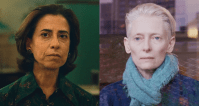 Fernanda Torres e Tilda Swinton protagonizam momento fofo em Veneza