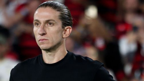 Felipe Luís, durante jogo do Flamengo