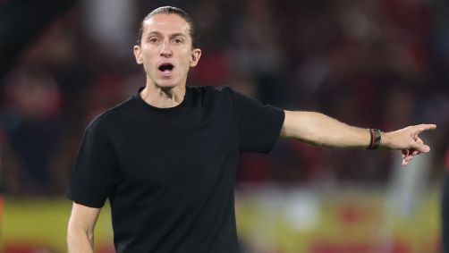 Filipe Luís, técnico do Flamengo
