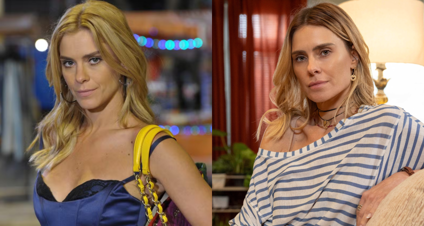 Carolina Dieckmmann viveu a mesquinha Teodora • Reprodução/TV Globo