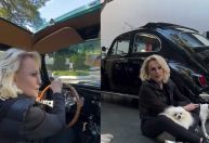Ana Maria Braga passeia com Volkswagen Fusca 63; conheça modelo
