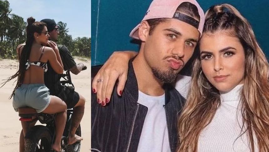 Gabriel Medina assume namoro com a ex de Zé Felipe