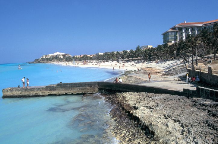 Fotografia da cidade de Varadero, em Cuba. • niversal Archive/Universal Images Group via Getty Images