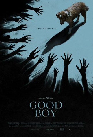 Pôster do filme "Good Boy", protagonizado pelo cachorro Indy • Reprodução/Shudder