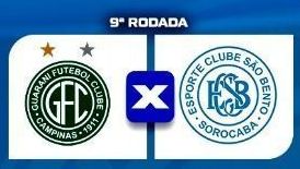 Guarani e São Bento se enfrentam pela Copa Paulista