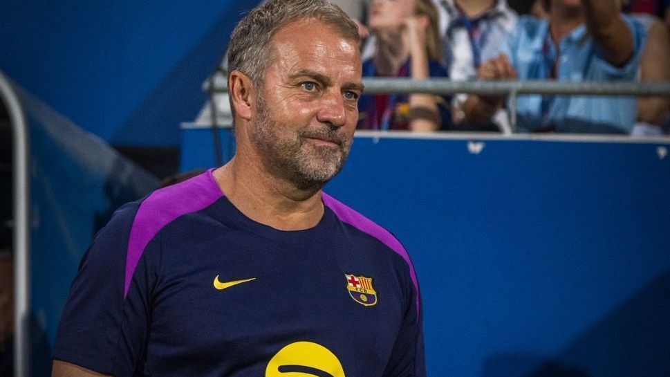 Flick, treinador do Barça