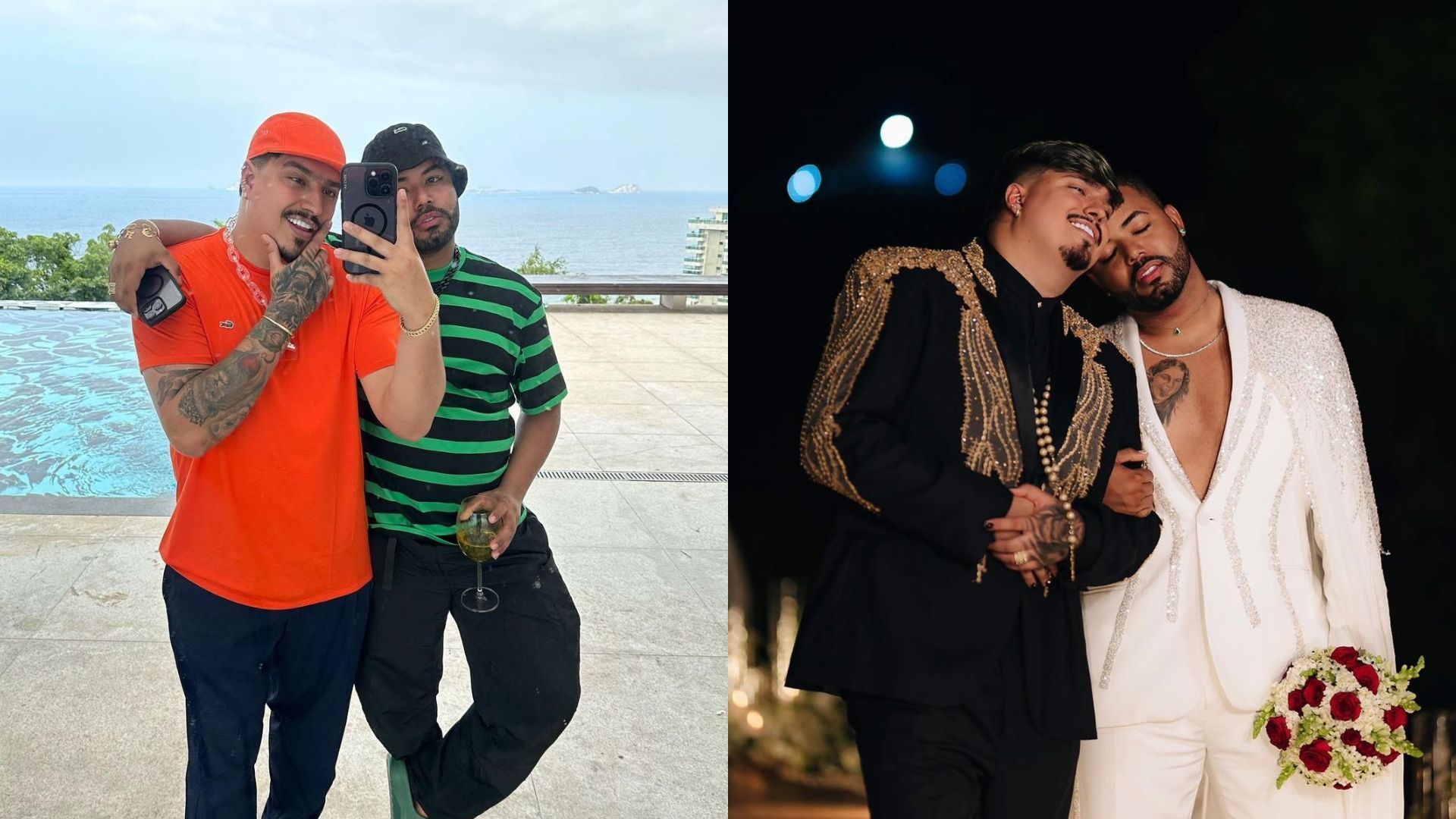 Hytalo Santos e marido