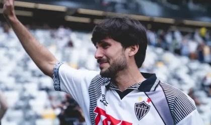 Igor Rabello em despedida do Atlético-MG