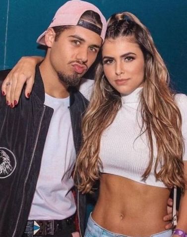 Isabella Arantes e Zé Felipe na época em que namoravam • Reprodução/Instagram