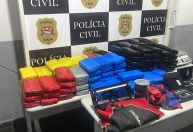 Tráfico intercontinental: Dupla é presa com 186 kg de cocaína em SP