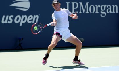 João Fonseca em ação no US Open