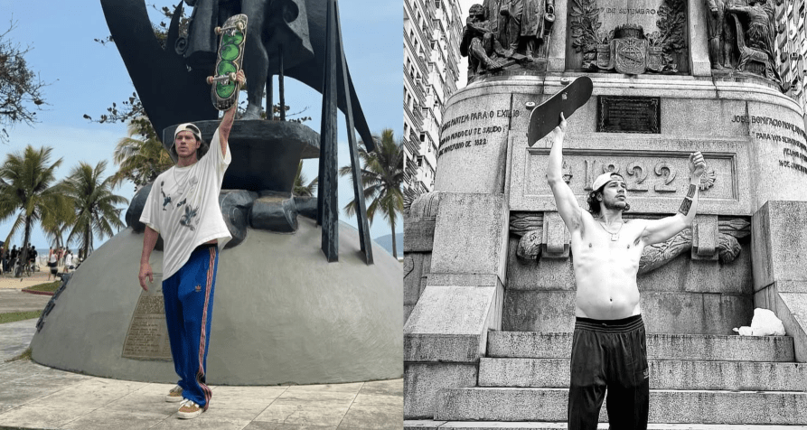 José Loreto durante as gravações de "Se Não Eu, Quem Vai Fazer Você Feliz?" • Instagram/José Loreto