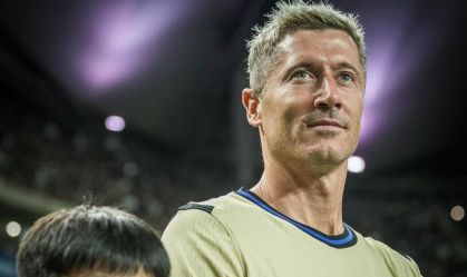 Lewandowski manifesta desejo de voltar à seleção polonesa, diz técnico