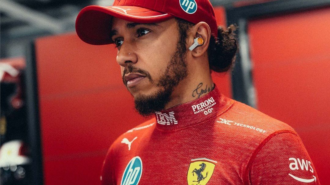 Lewis Hamilton, piloto da Ferrari