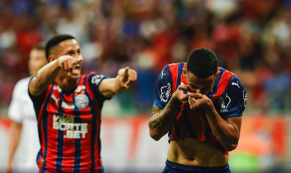 Juba se declara ao Bahia e valoriza vantagem contra o Fluminense
