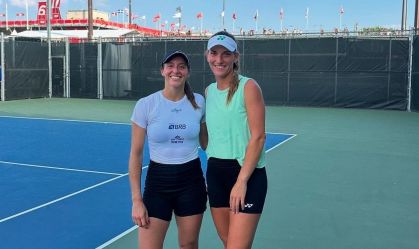 Luisa Stefani estreia com vitória nas duplas femininas em Cincinnati