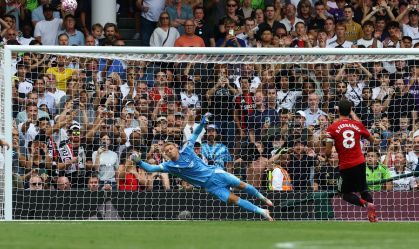 Bruno Fernandes perde pênalti durante jogo