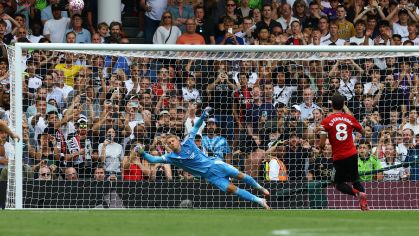 Bruno Fernandes perde pênalti durante jogo
