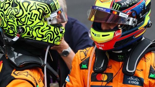 Norris e Piastri, pilotos da McLaren