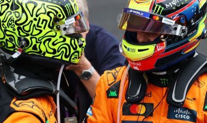 Norris e Piastri, pilotos da McLaren