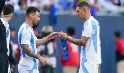 Di María abre o jogo sobre chances de Messi jogar a Copa do Mundo de 2026