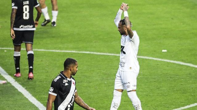 Neymar em derrota do Santos para o Vasco