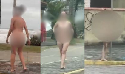 Prostituição e assassina do pai: entenda caso de mulher nua em praia de SP